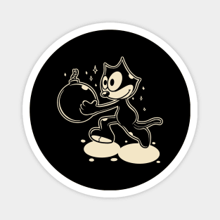 Felix The Cat with Bomb Magnet